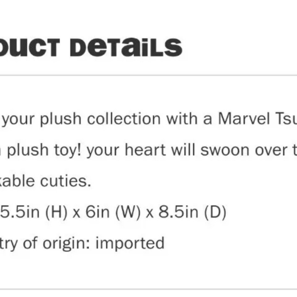 Marvel Scarlet Witch Tsum Tsum Plush - Picture 6 of 7